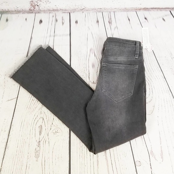 Free People black raw hem jeans size 25 nwt - Picture 4 of 6